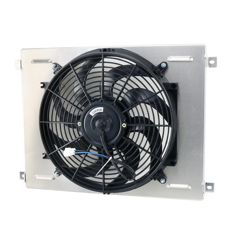 BIENEFRIA Aluminum Electric Shroud Fan FIT for 1967 1968 1969 1970 Ford Mustang Fairlane Falcon V8 - Image 3